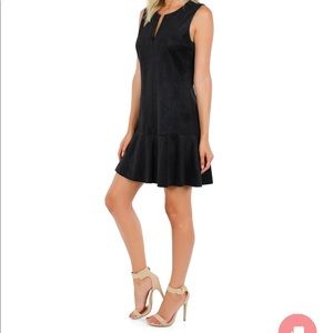 Faux Suede Dress by BCBGMaxAzria